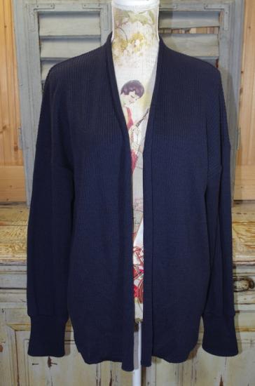 Cardigan, Strickjacke Netta Marine von Invero, Merinowolle